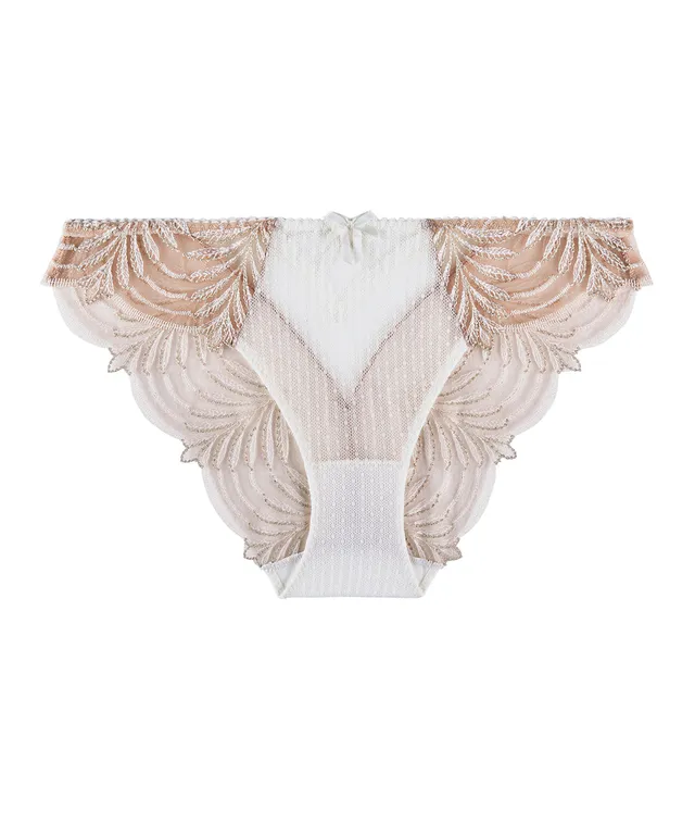 aubade-hypnolove-italien-slip-gold-feather image 1