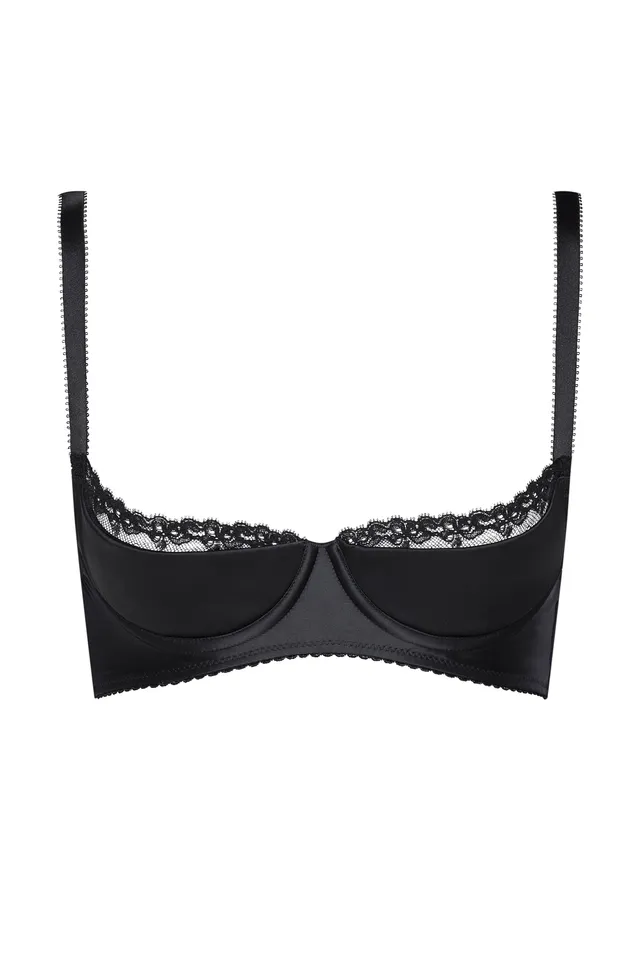 cadolle-soutien-gorge-sein-nu-yana-satin-noir image 1