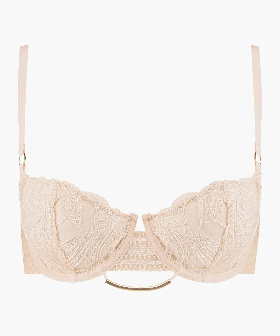 aubade-into-the-groove-soutien-gorge-corbeille-armatures-sandstone image 1
