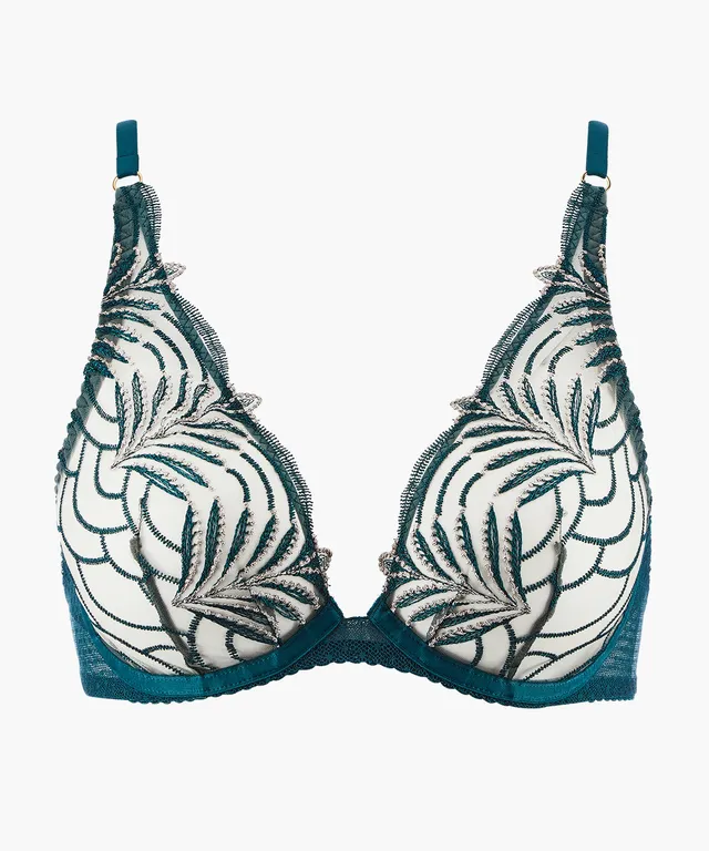 aubade-hypnolove-soutien-gorge-triangle-armatures-evergreen-2 image 1