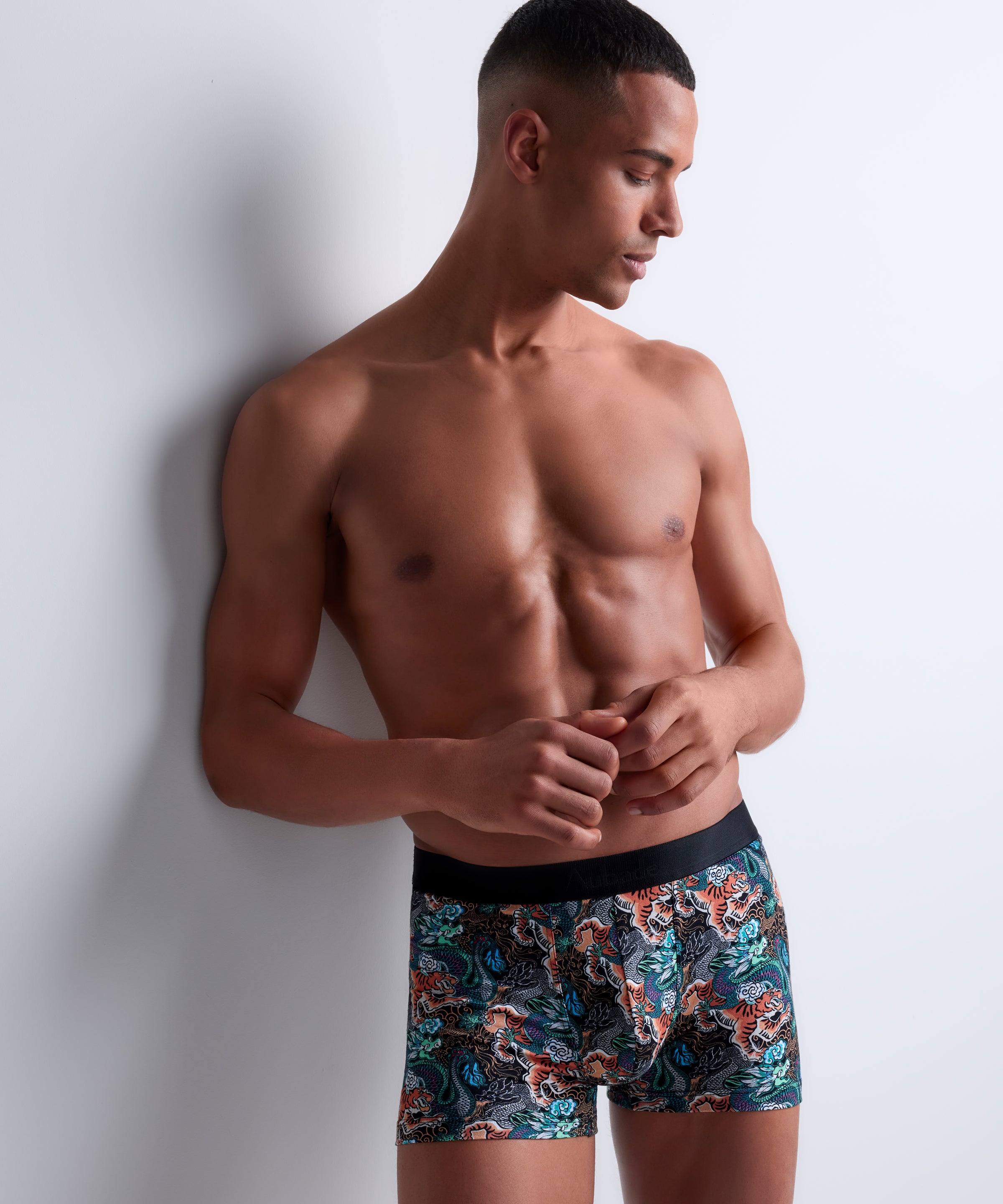 aubade-homme-boxer-tiger-dragon-2 image 2