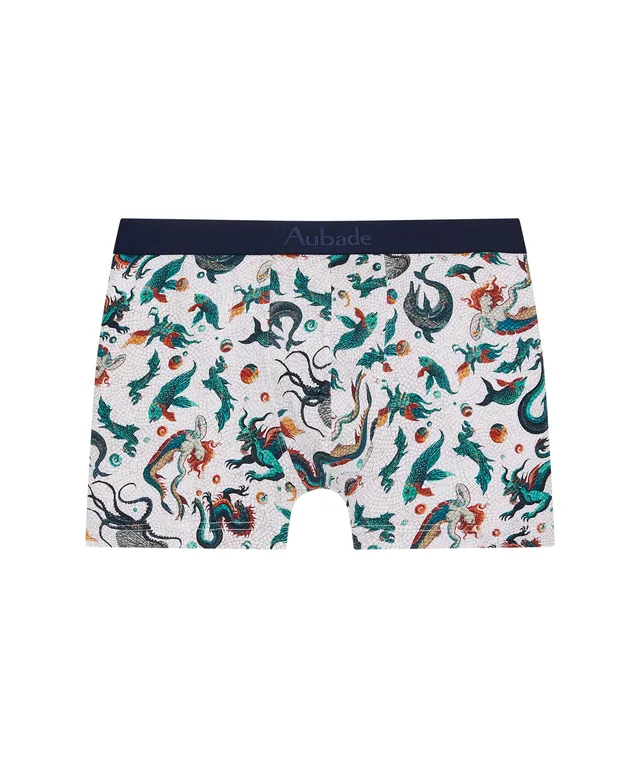 aubade-homme-boxer-mosaic-coton-bio image 1
