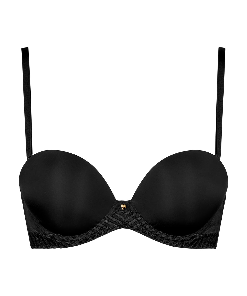 aubade-sheer-emotion-bandeau-moul-black image 1