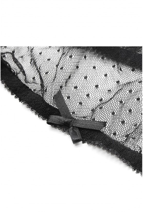 cadolle-string-cathy-plumetis-noir image 3