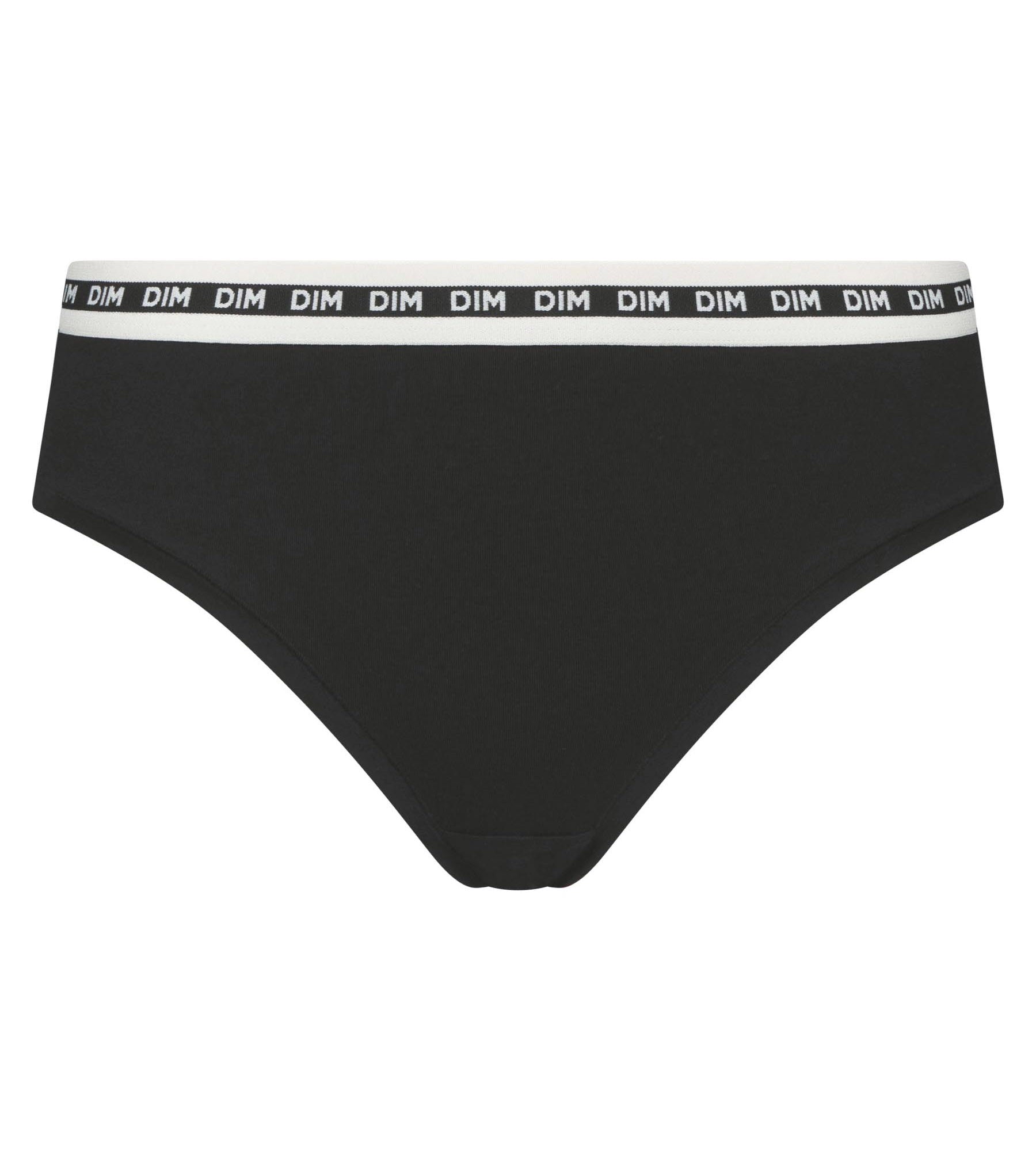 dim-icons-shorty-femme-coton-modal-noir-ceinture-contrast-e image 5