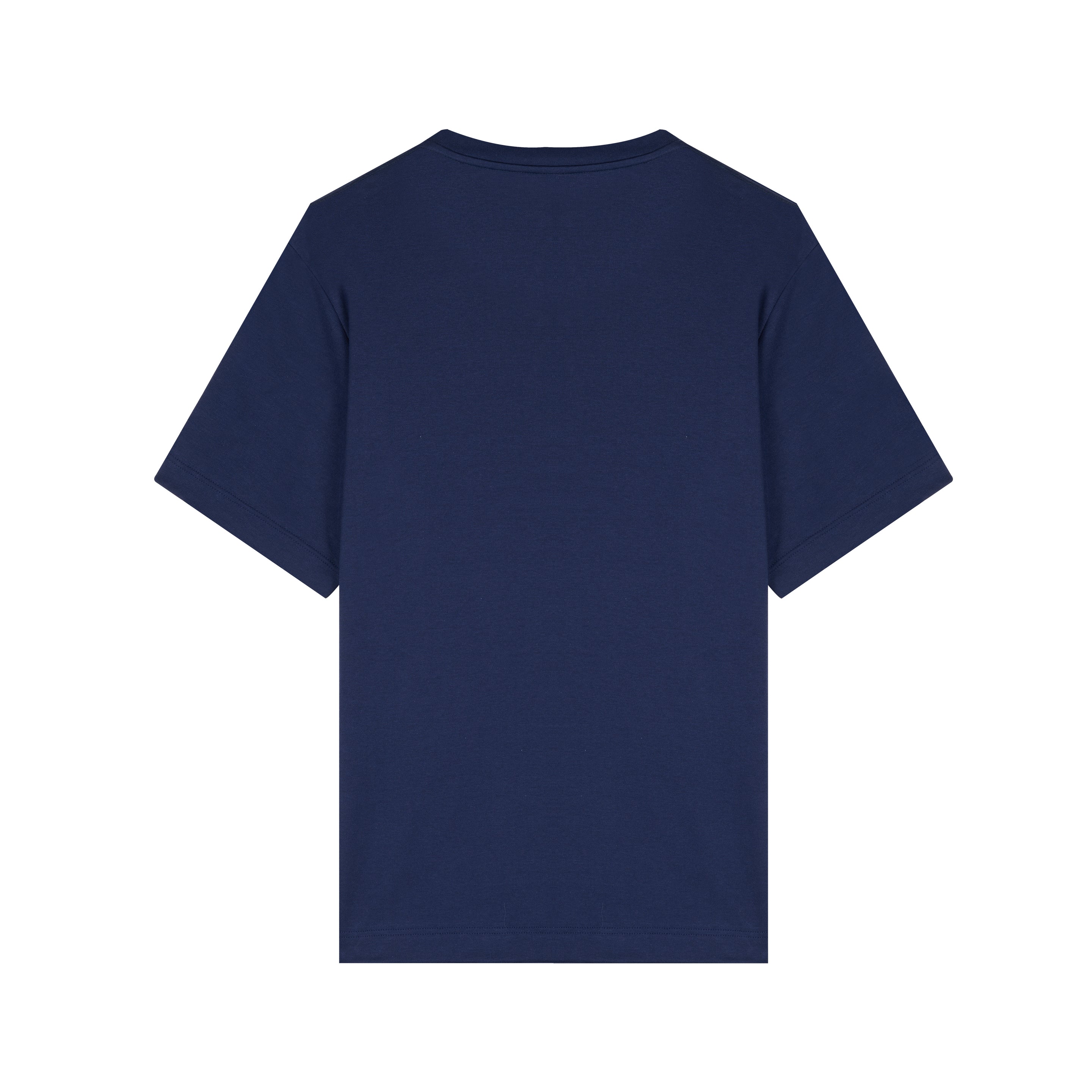 atelier-tuffery-t-shirt-homme-coton-bio-bleu-marine-coupe-droite image 3