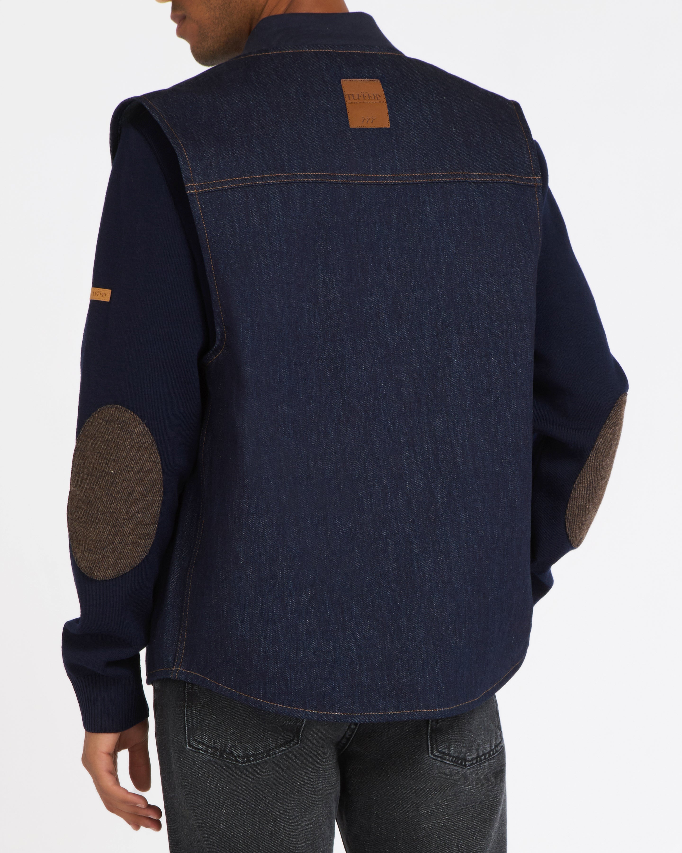 atelier-tuffery-gilet-sans-manches-homme-jean-brut-doubl-laine image 4