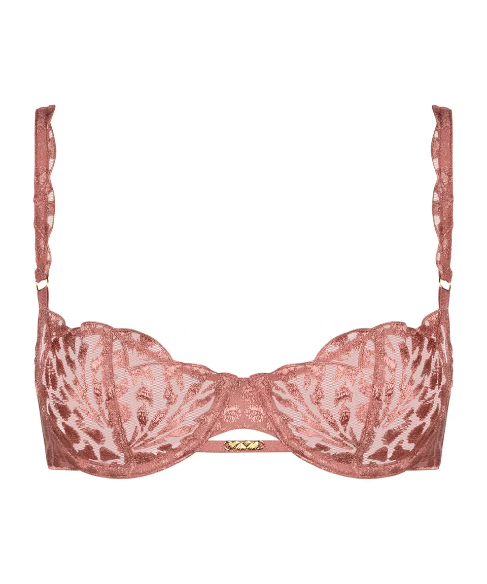 aubade-crazy-in-love-demi-sein-warm-pink image 1