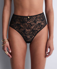 aubade-after-hours-slip-taille-haute-black image 2
