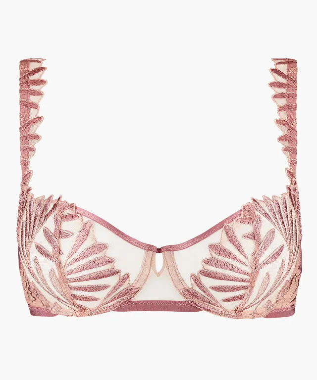 aubade-sensory-illusion-soutien-gorge-balconnet-silk-rose image 1