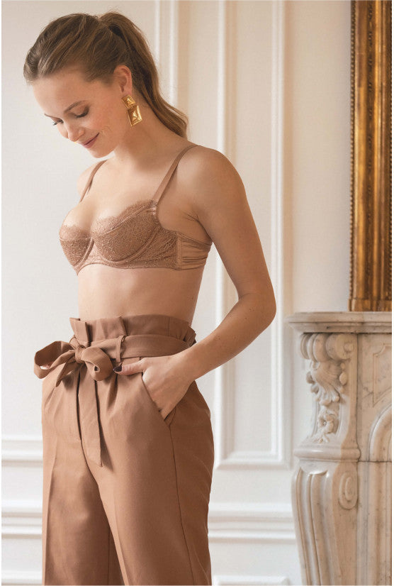 cadolle-rama-soutien-gorge-soie-nude-dor-dentelle image 4