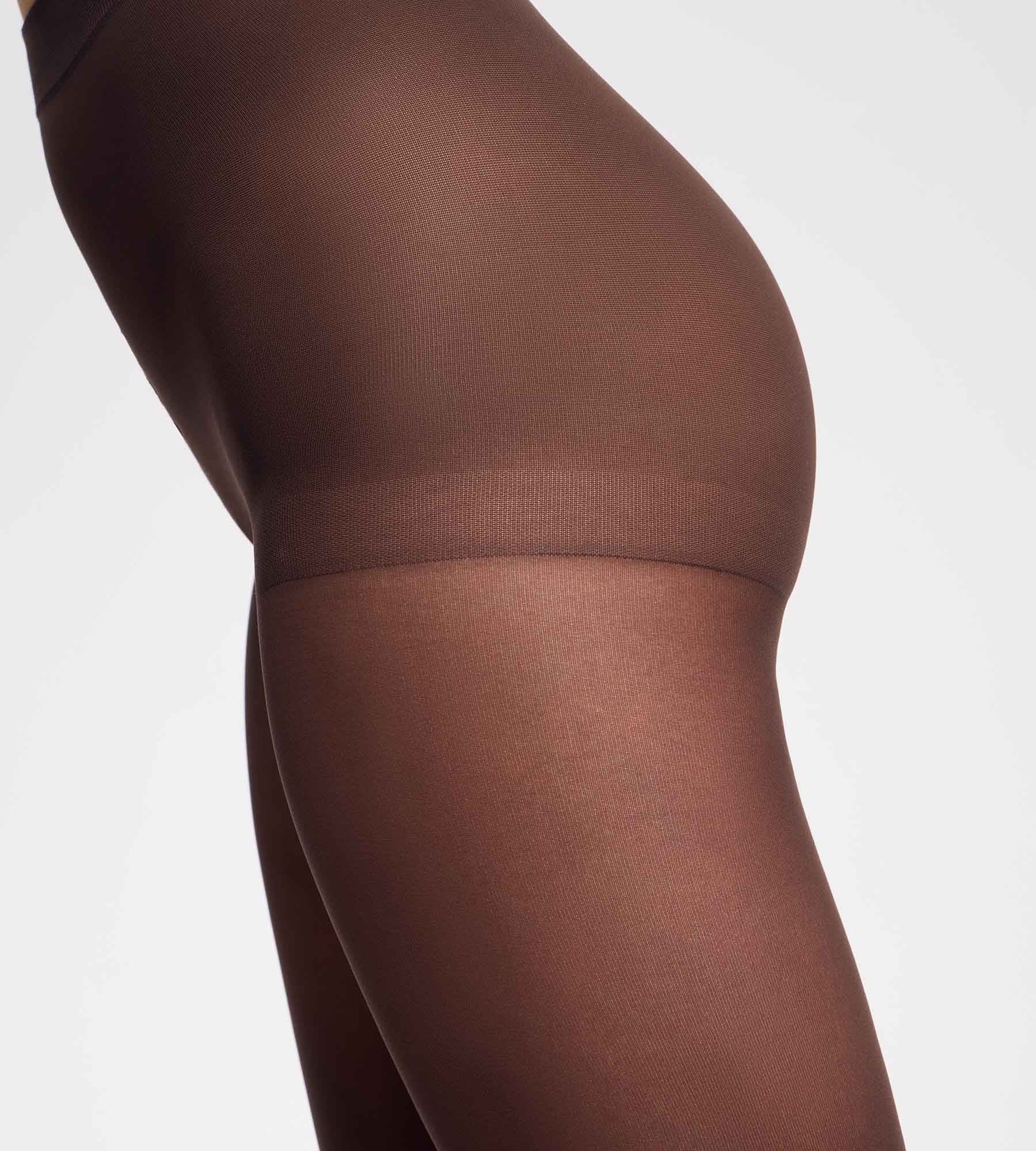 dim-style-collant-fantaisie-trompe-l-il-chocolat-25-45d-femme image 3