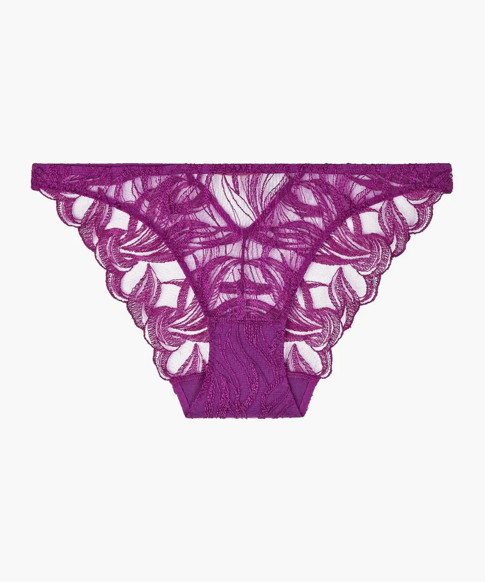 aubade-into-the-groove-slip-italien-pink-karma image 1