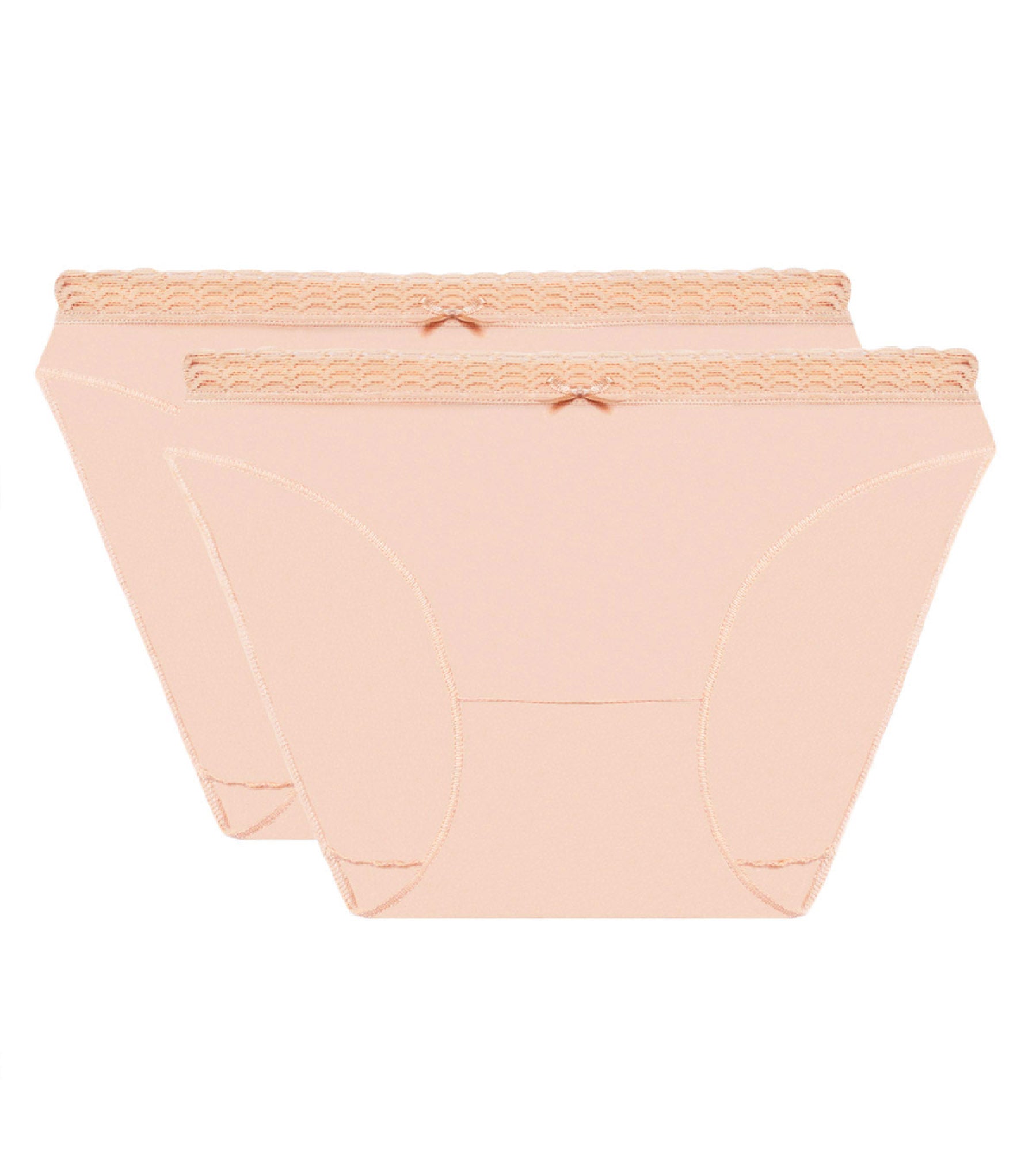 dim-fashion-lot-de-2-culottes-femme-roses-en-coton image 5