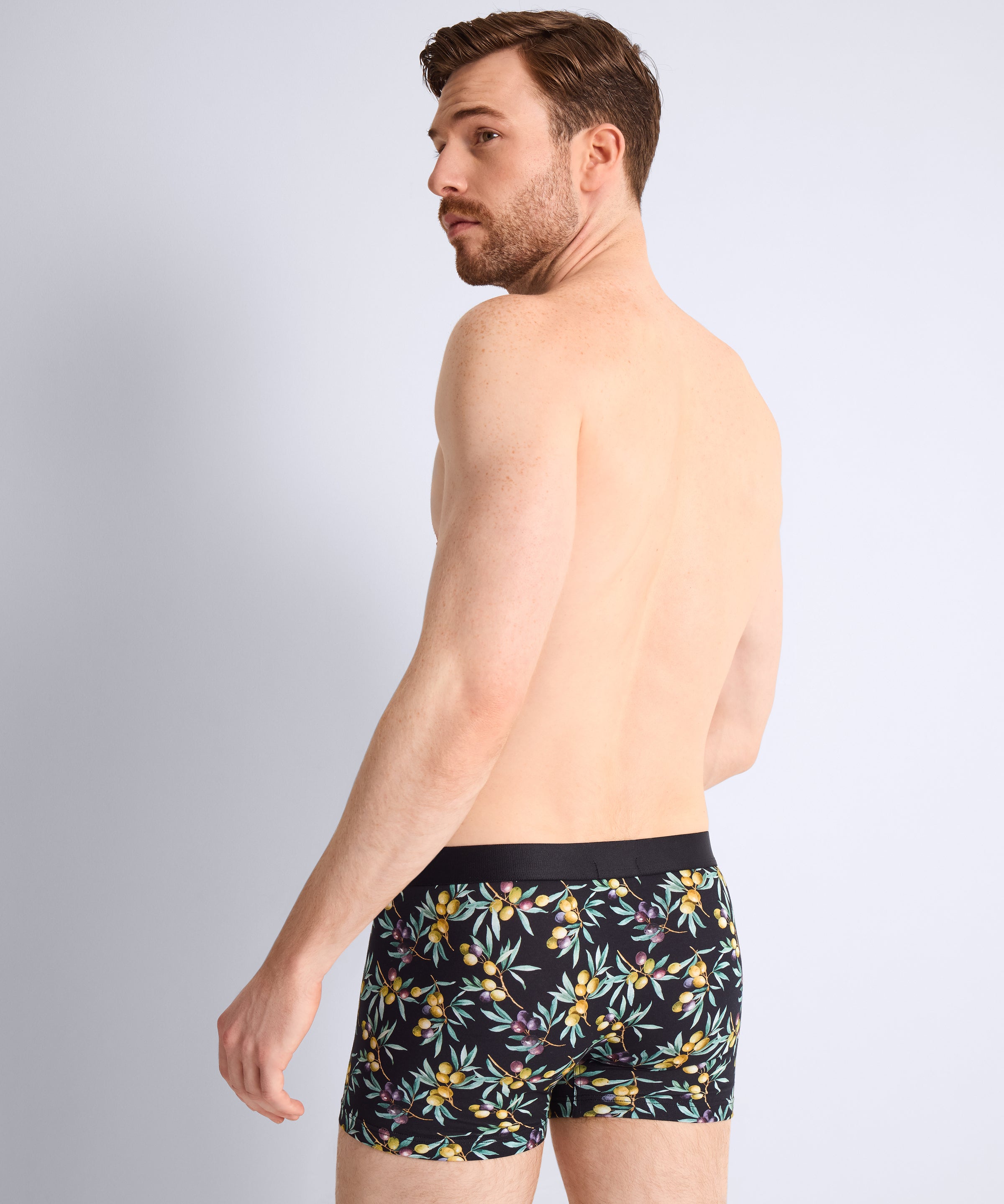 aubade-homme-pack-2-boxers-olives image 4