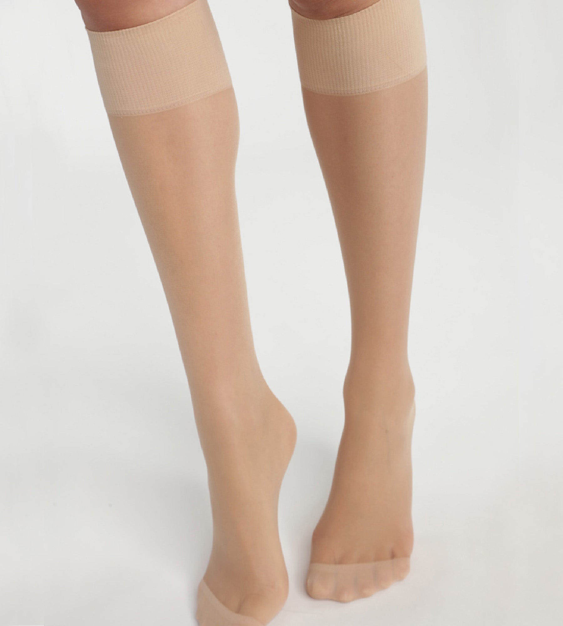 dim-ultra-resist-lot-de-2-paires-de-mi-bas-voile-lycra-beige-clat-20d image 3