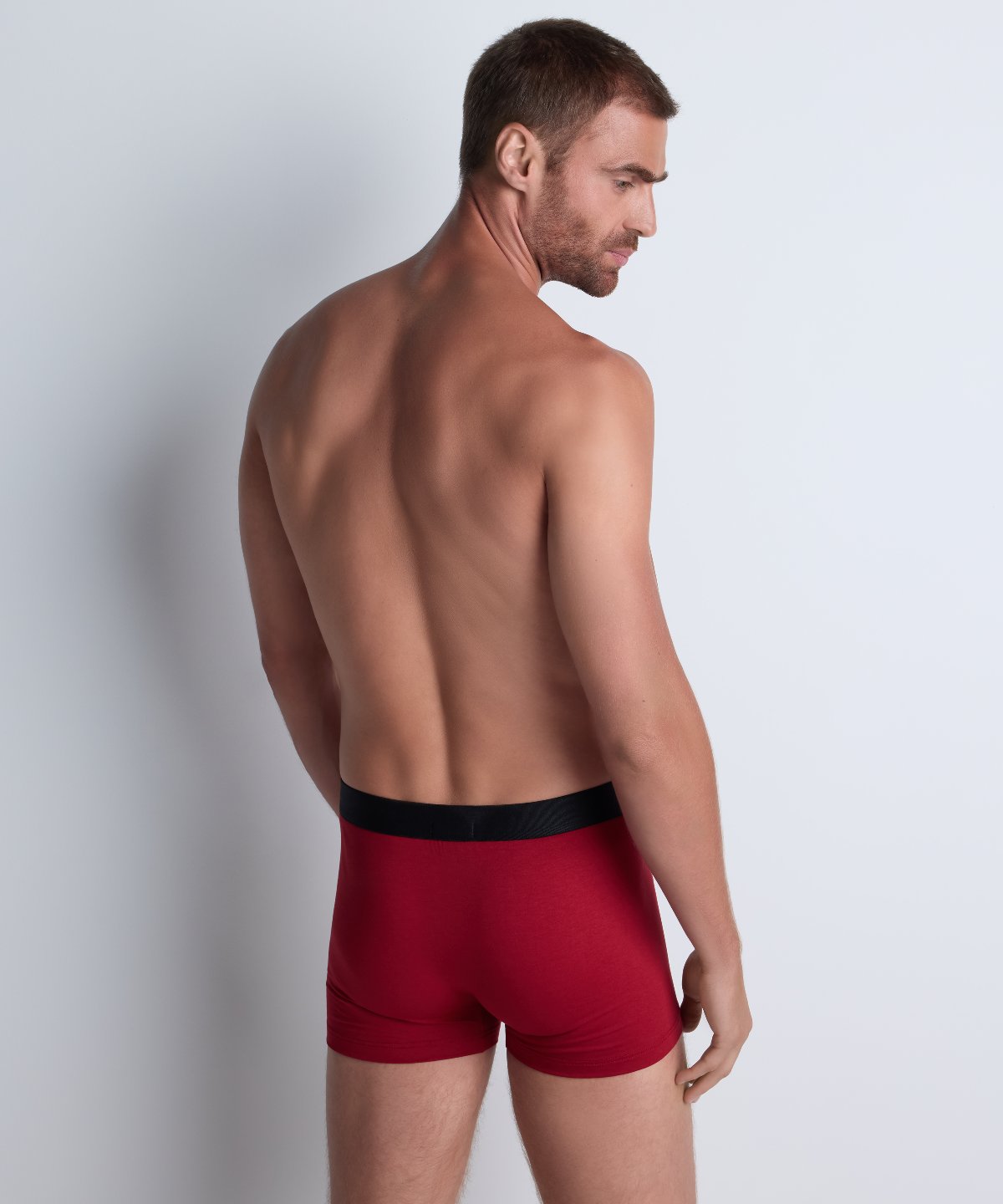 aubade-homme-pack-2-boxers-colorful-bordeaux image 6