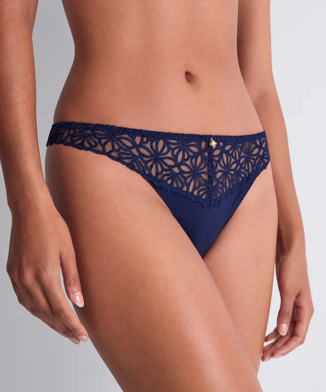 aubade-secret-memories-tanga-deep-blue image 1