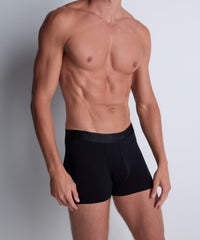 aubade-homme-pack-2-boxers-pattern-noir image 7