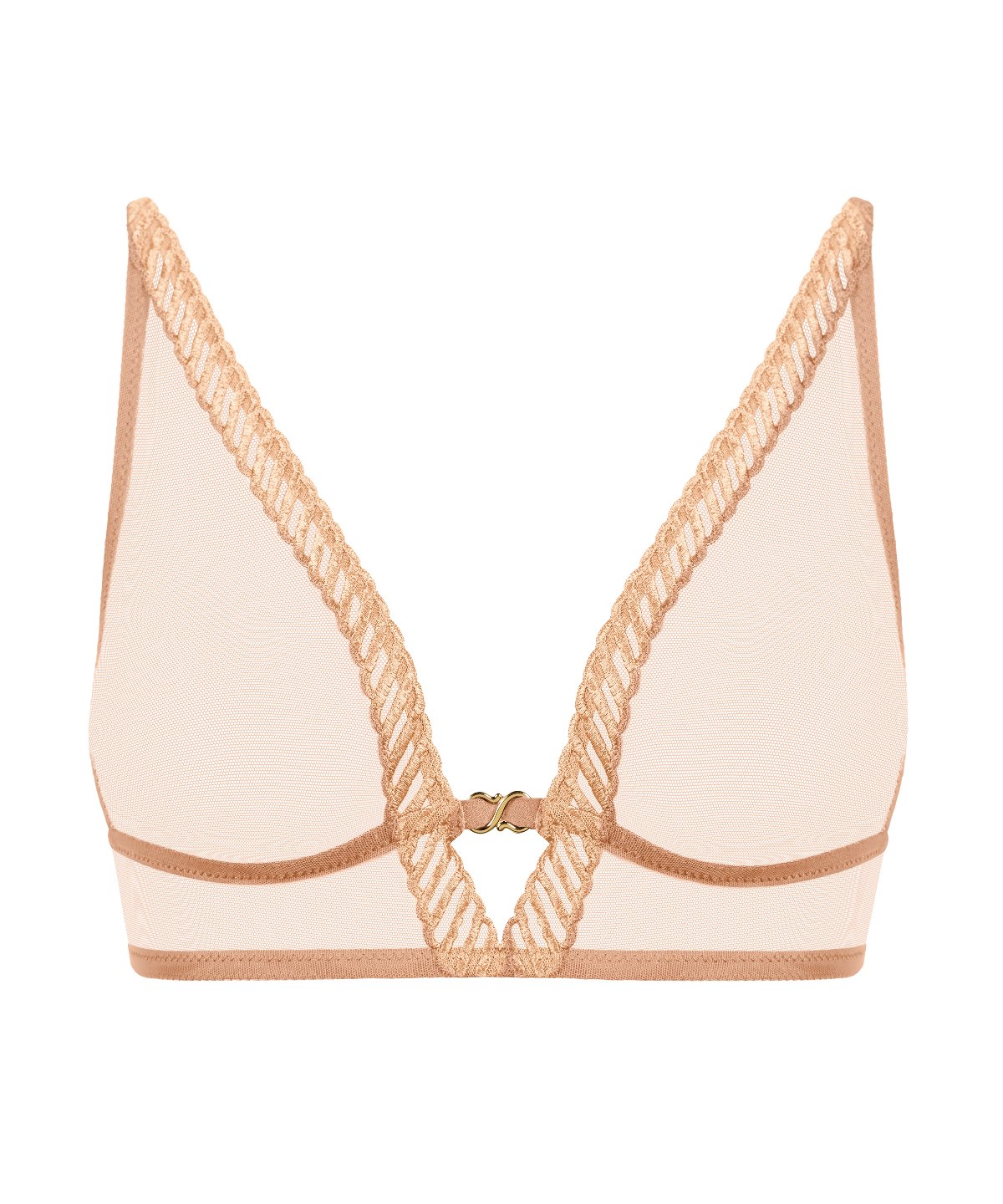 aubade-sheer-emotion-soutien-gorge-triangle-sand image 1