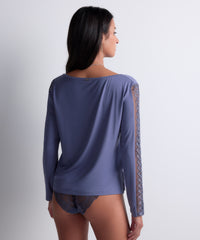 aubade-sweet-obsession-top-manches-longues-denim-3 image 4