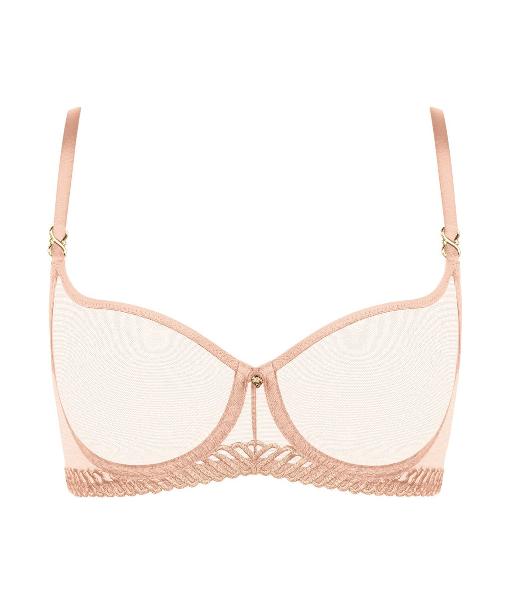 aubade-sheer-emotion-soutien-gorge-corbeille-sable image 1