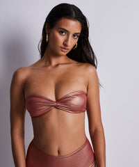 aubade-sunlight-glow-bandeau-maillot-cuivre image 6