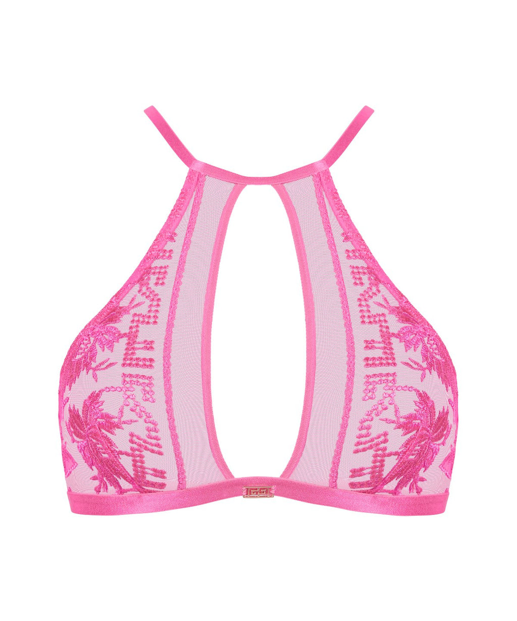 aubade-rules-of-attraction-brassiere-sans-armatures-exciting-pink image 1