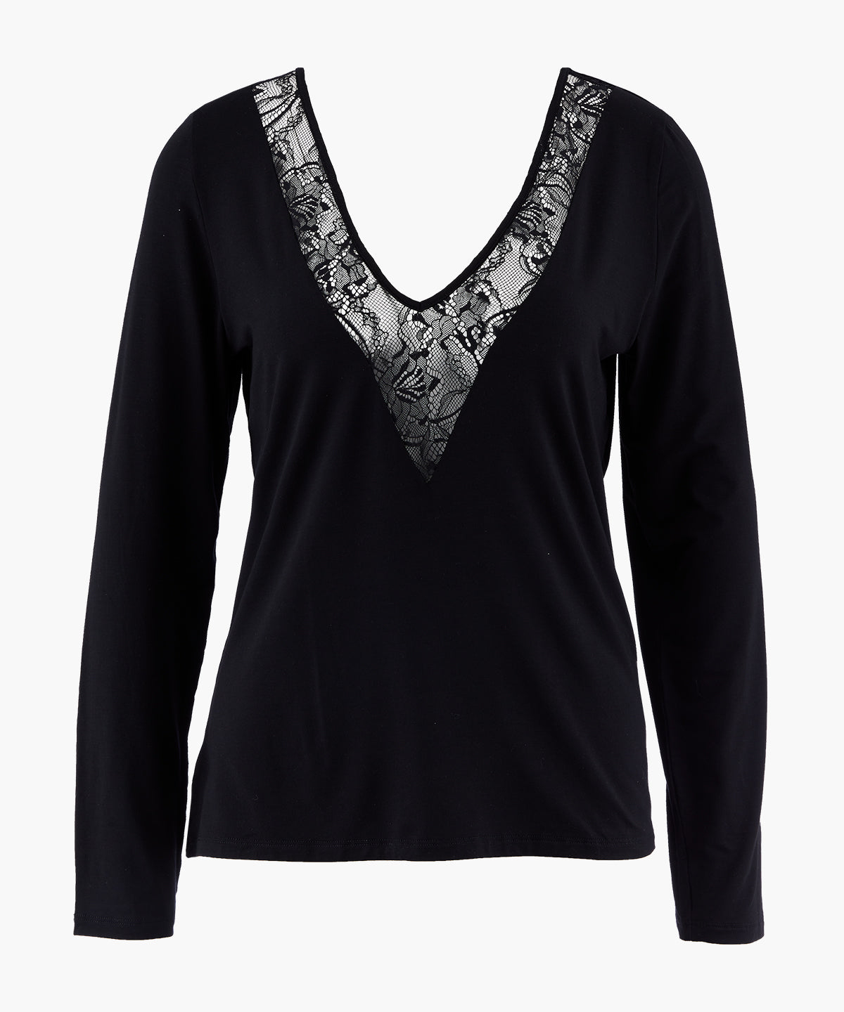 aubade-lazy-days-top-manches-longues-noir-3 image 1