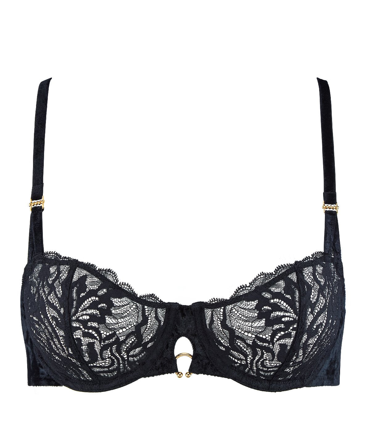 aubade-the-night-before-soutien-gorge-corbeille-avec-armatures-blackbird image 1