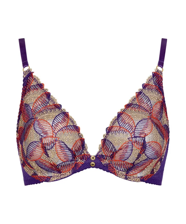 aubade-life-celebration-soutien-gorge-triangle-armatur-broderie-palmier-vivid-pu image 1
