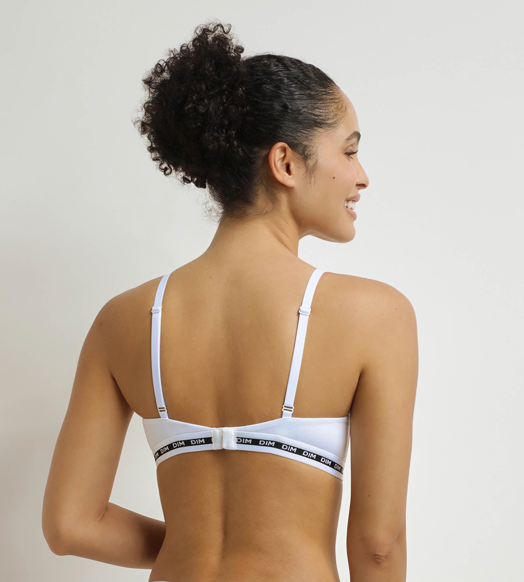 soutien-gorge-triangle-padd-dim-icons-blanc-sans-armature image 3