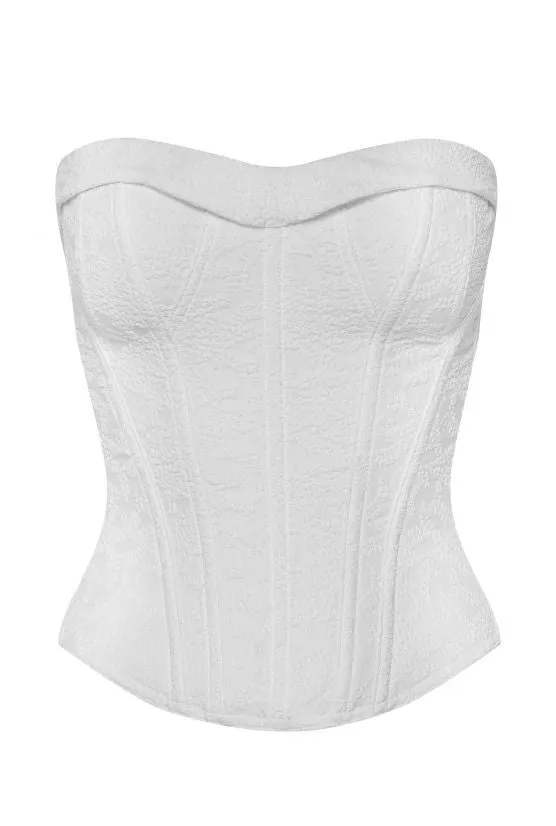 cadolle-victoria-5-corset-blanc-gaufr image 1