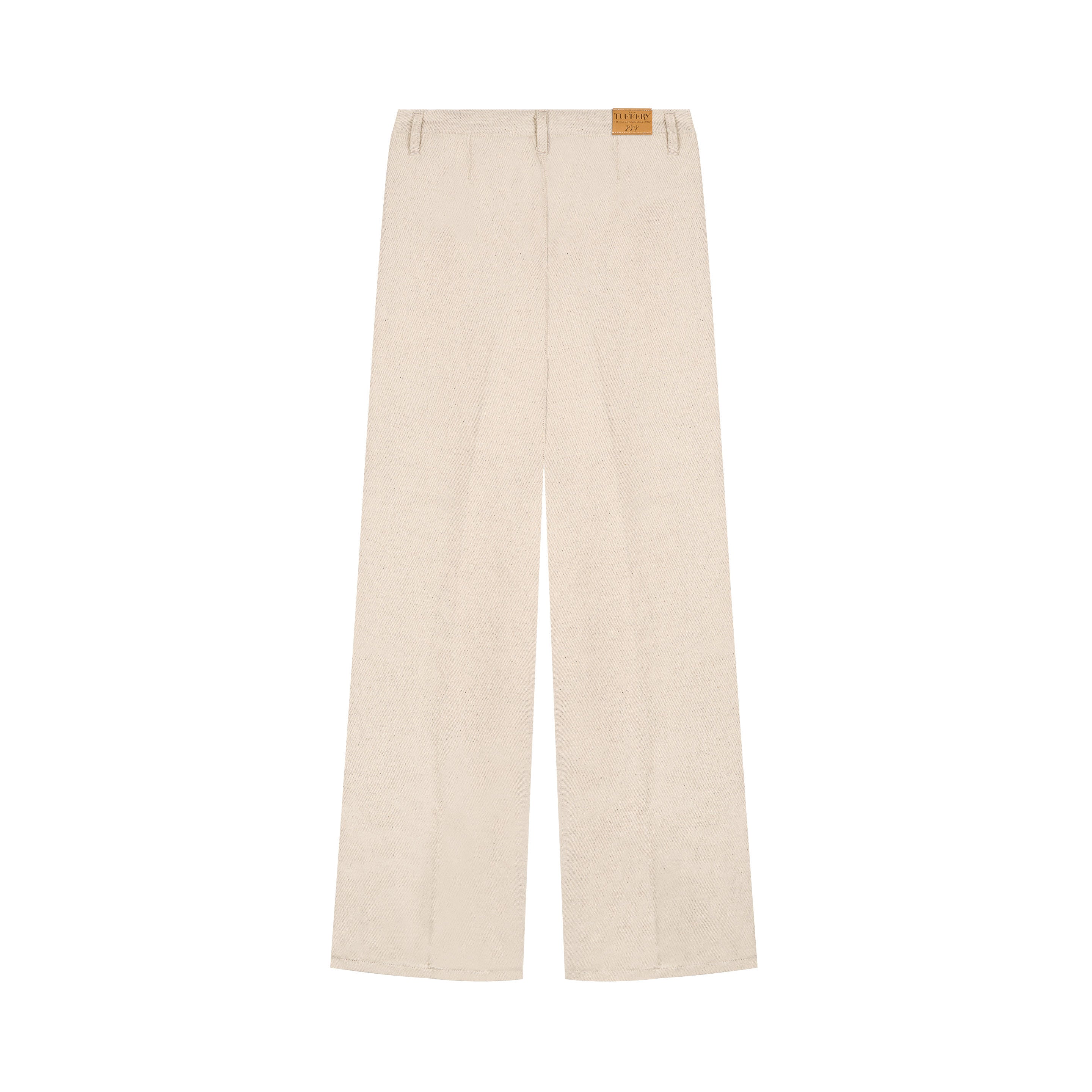 atelier-tuffery-gabi-pantalon-femme-large-taille-haute-chanvre-naturel image 3