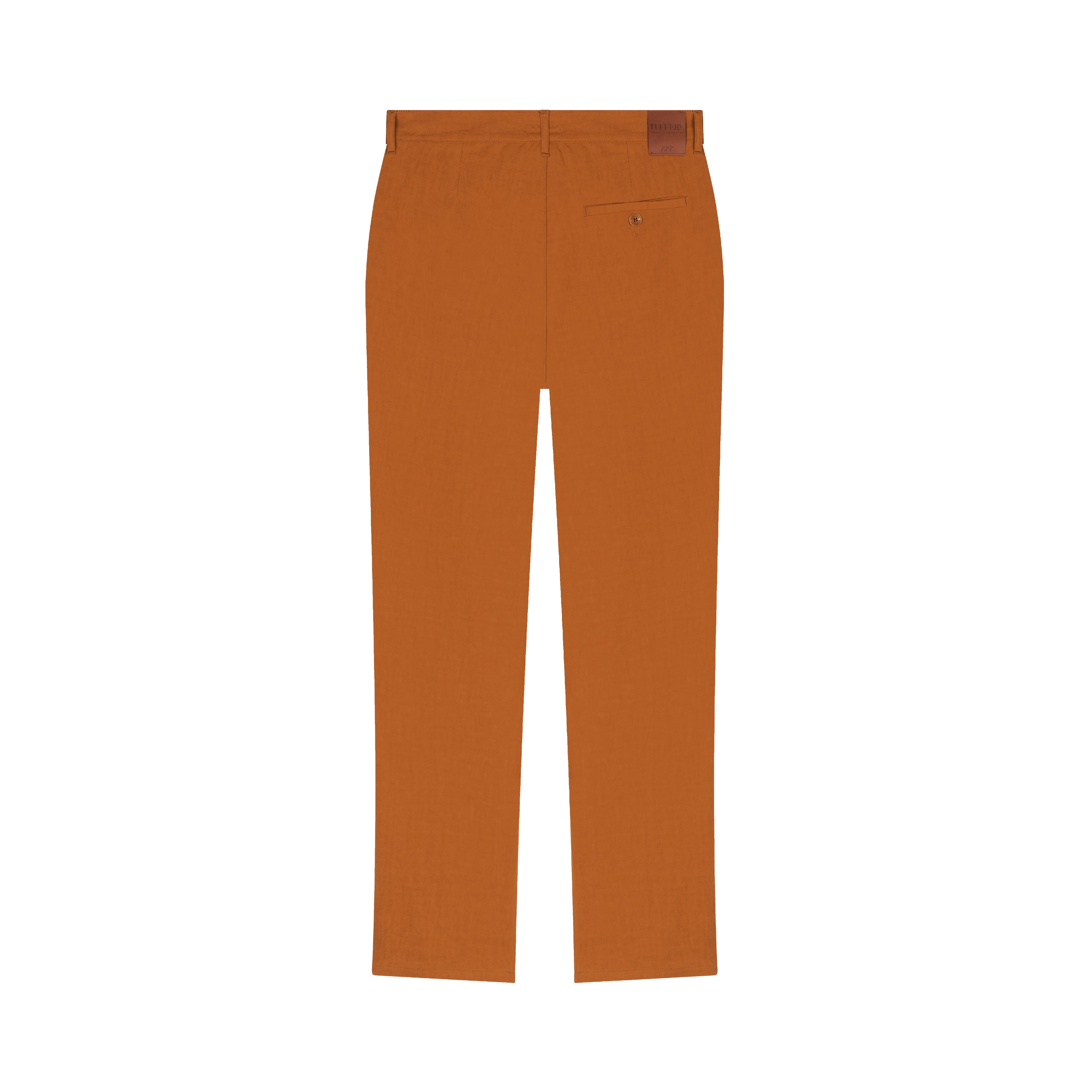 atelier-tuffery-gustave-pantalon-plis-homme-ample-en-lin-rouille image 3