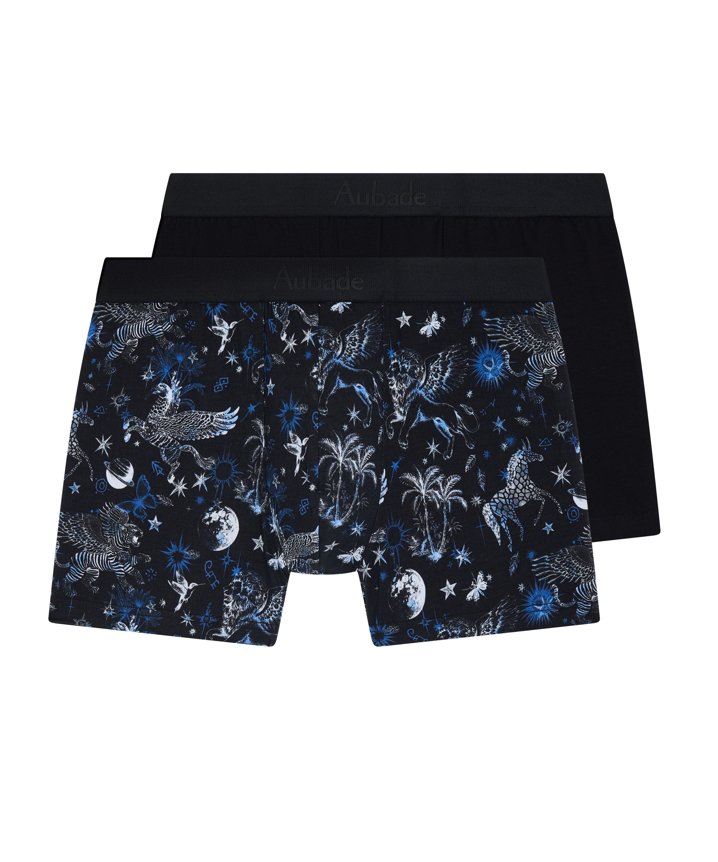 aubade-homme-pack-2-boxers-legendary-noir-2 image 1