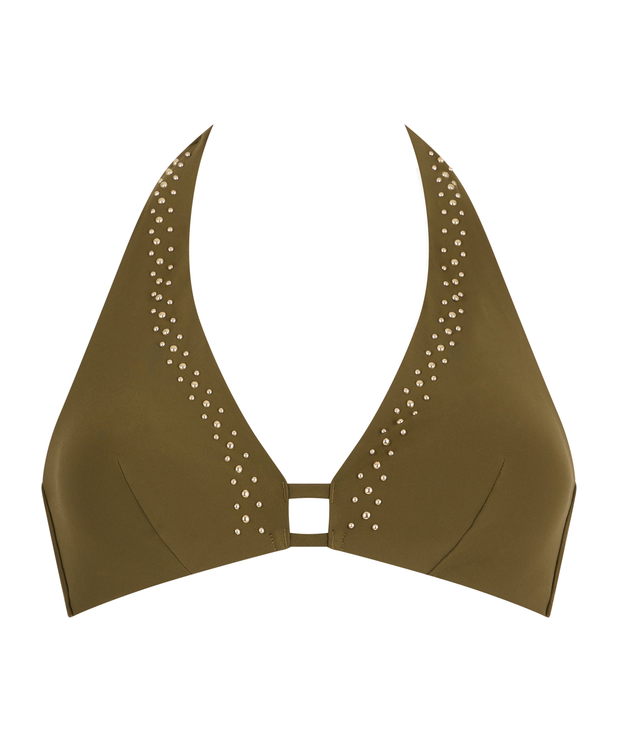 aubade-summer-stars-haut-maillot-triangle-khaki image 6