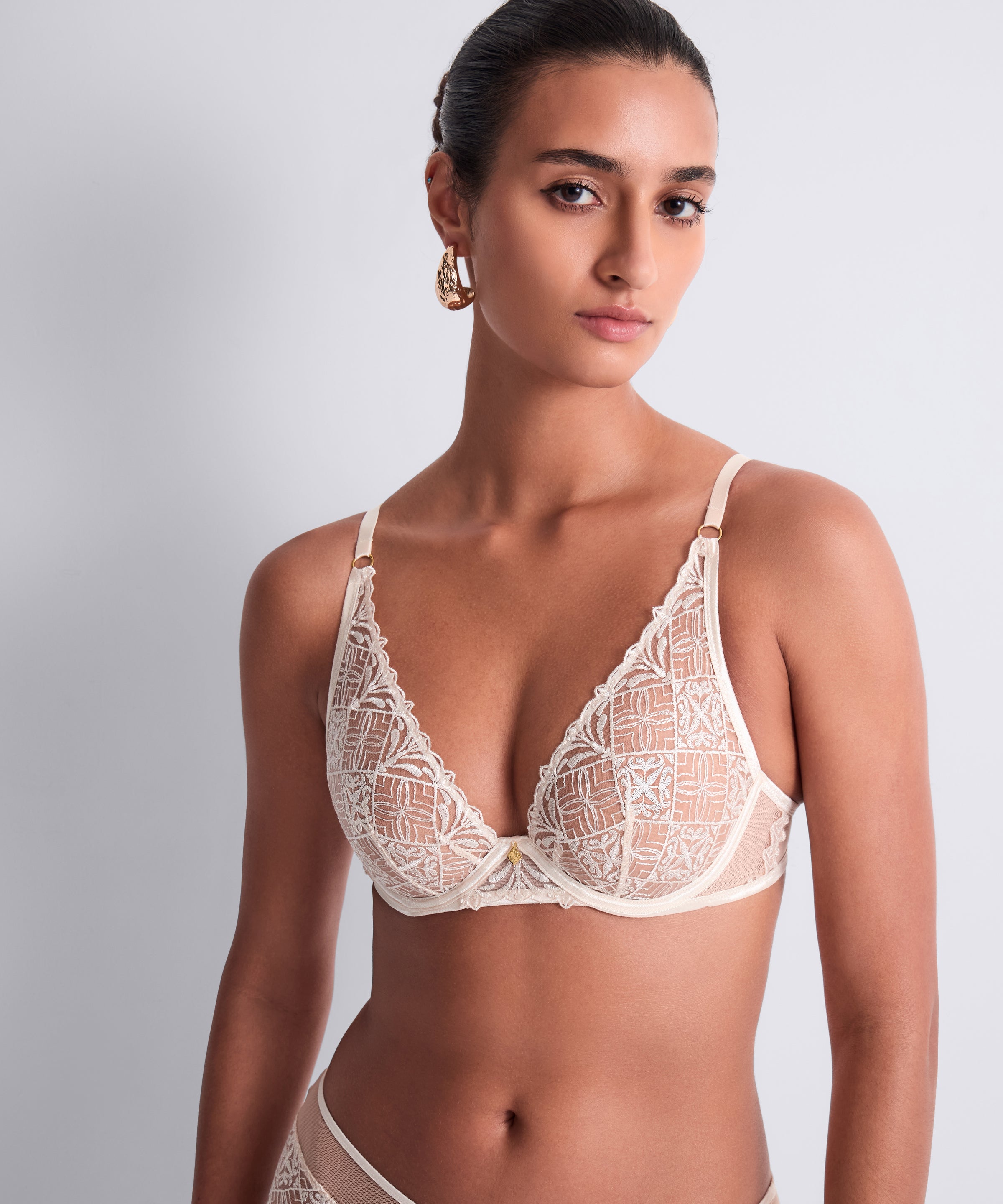 aubade-iconic-calypso-soutien-gorge-triangle-armatur-dune image 2
