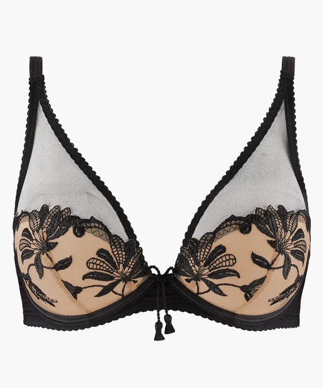 aubade-lovessence-soutien-gorge-triangle-avec-armatures-noir image 1