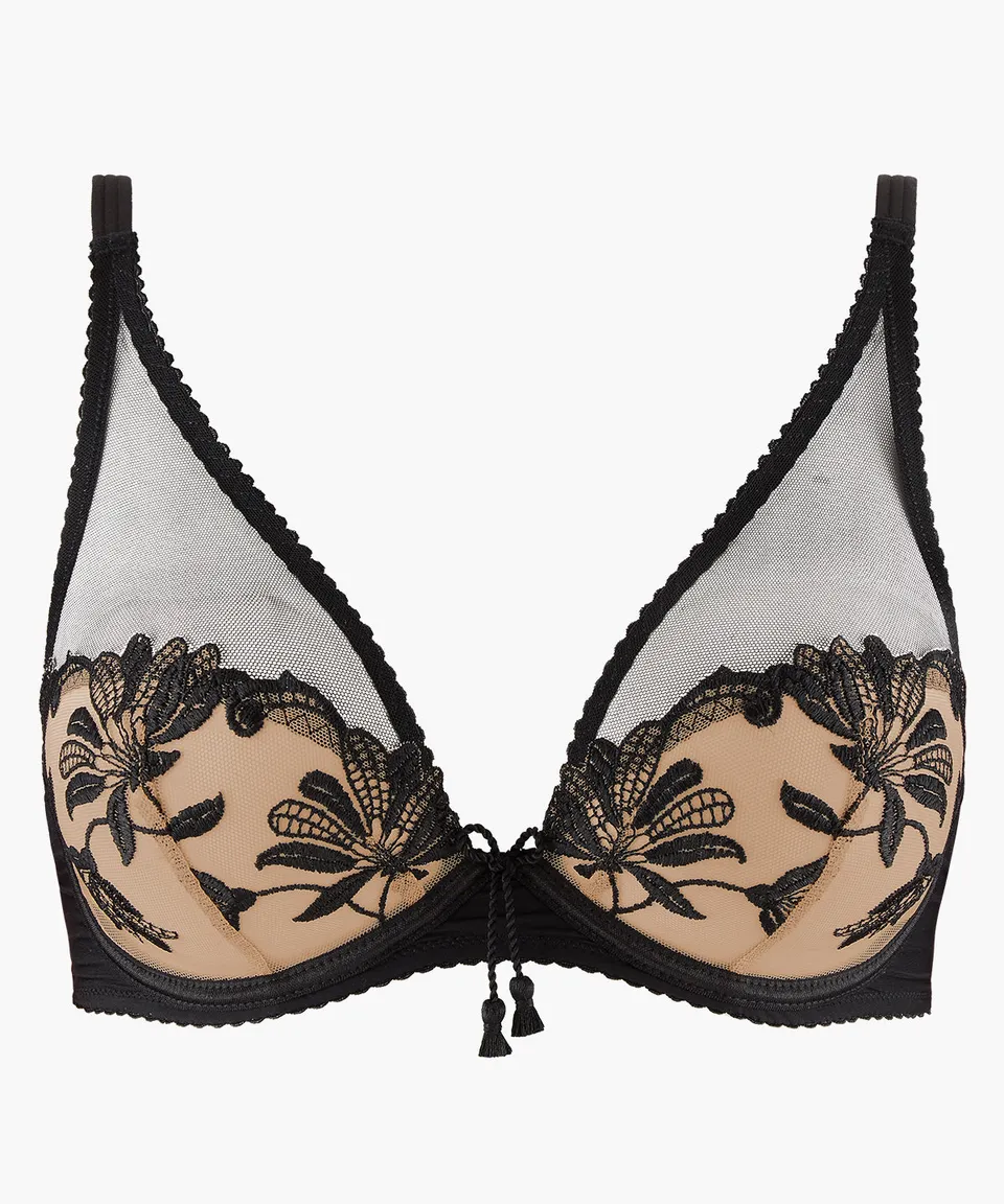 aubade-lovessence-soutien-gorge-triangle-avec-armatures-noir image 1