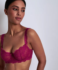 aubade-danse-des-sens-soutien-gorge-demi-corbeille-pink-pulsion-2 image 4