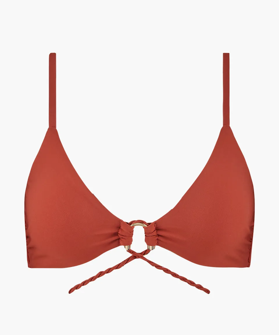 aubade-summer-journey-haut-triangle-bikini-clay image 1