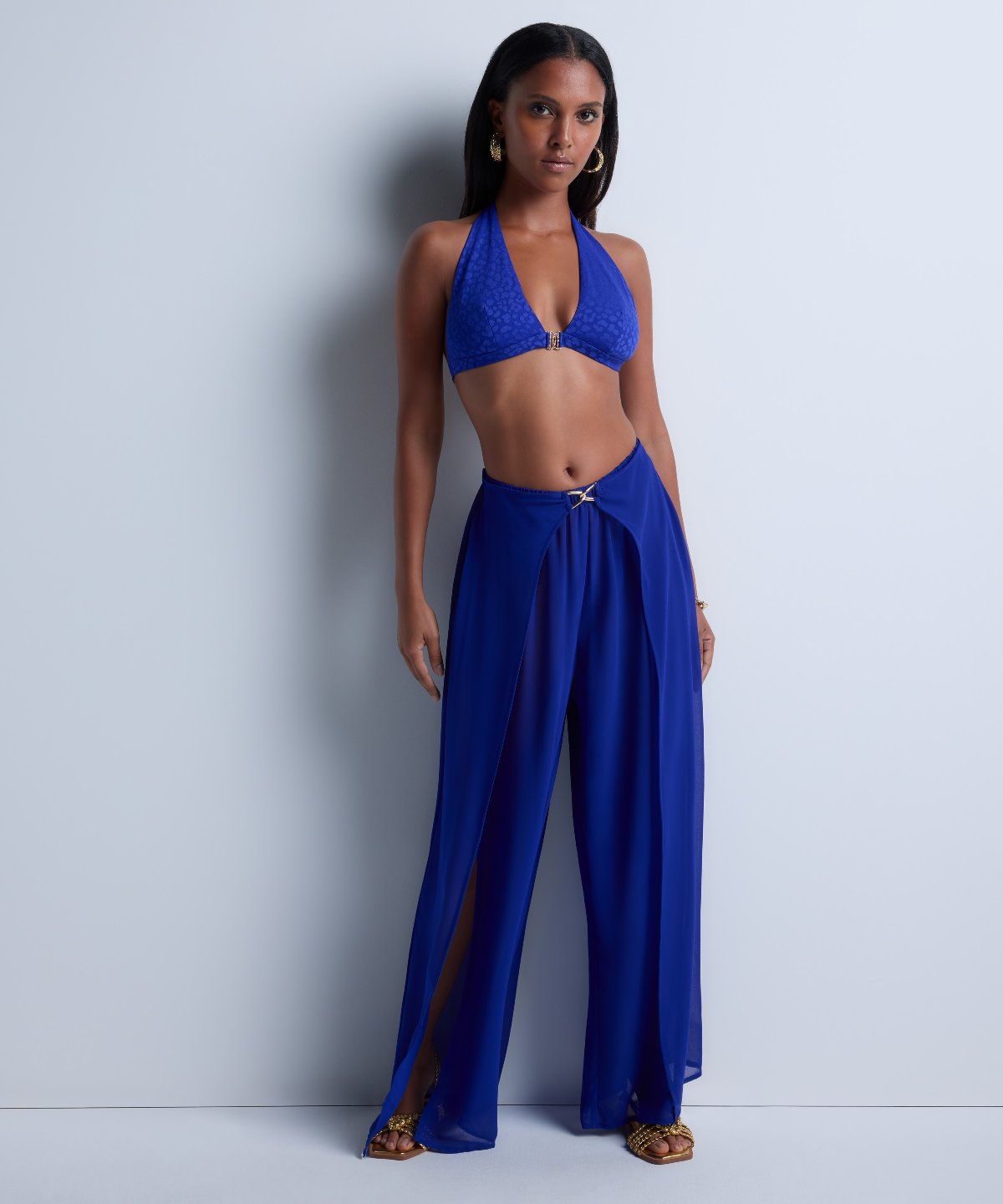 aubade-beach-walk-pantalon-voile-ultramarine image 3