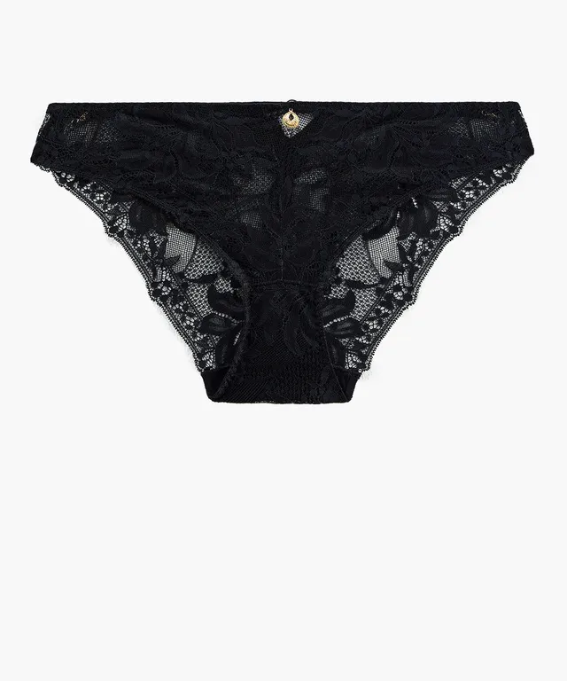 aubade-gold-pleasure-culotte-italienne-black-light image 1