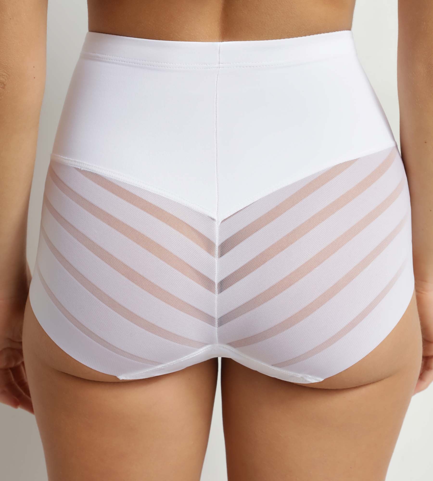 dim-culotte-haute-ventre-plat-silhouette-l-gance-blanche-femme image 6