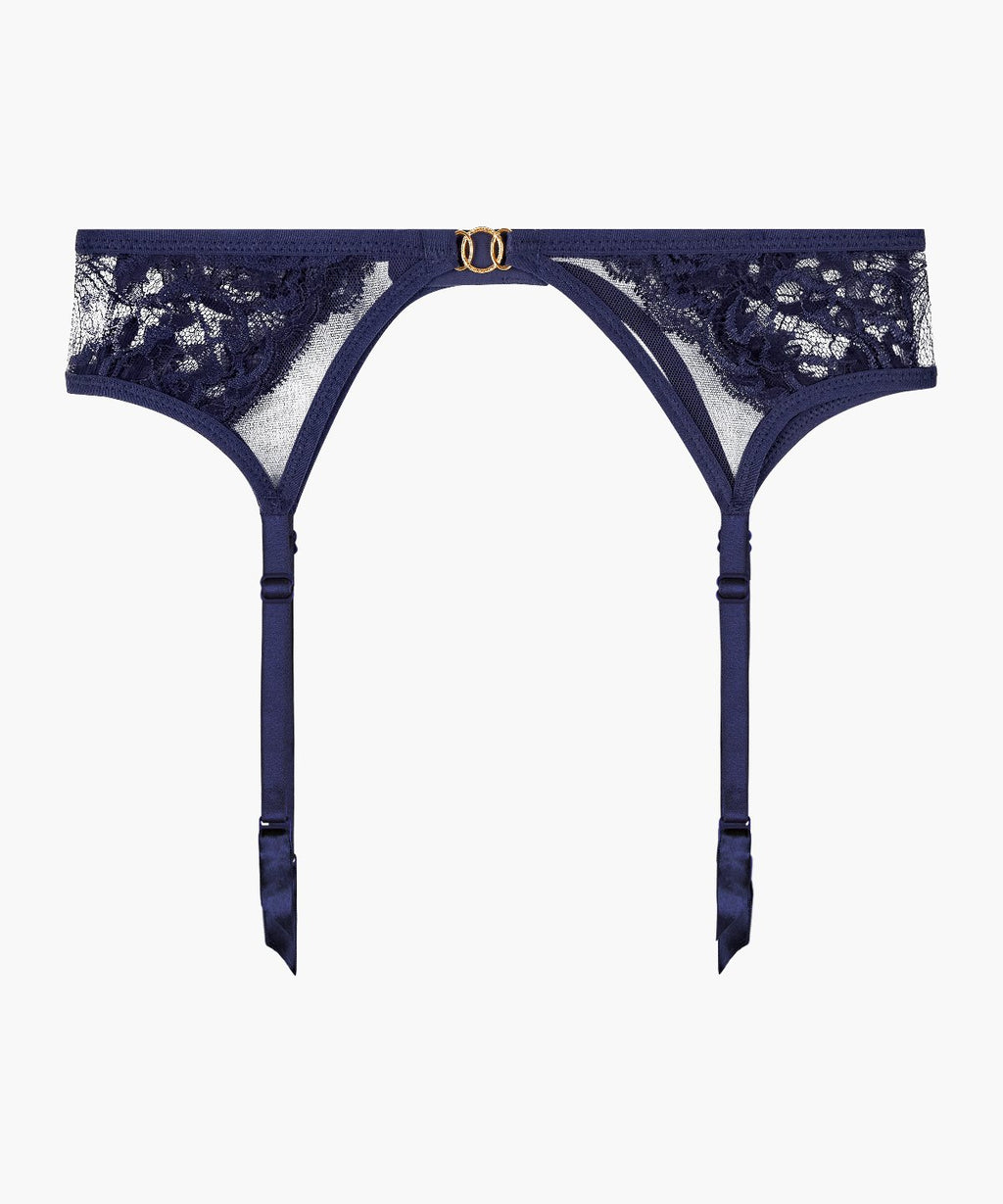 aubade-feeling-myself-porte-jarretelles-bleu-astral image 1