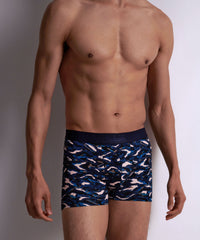aubade-homme-boxer-blue-playful-2 image 3