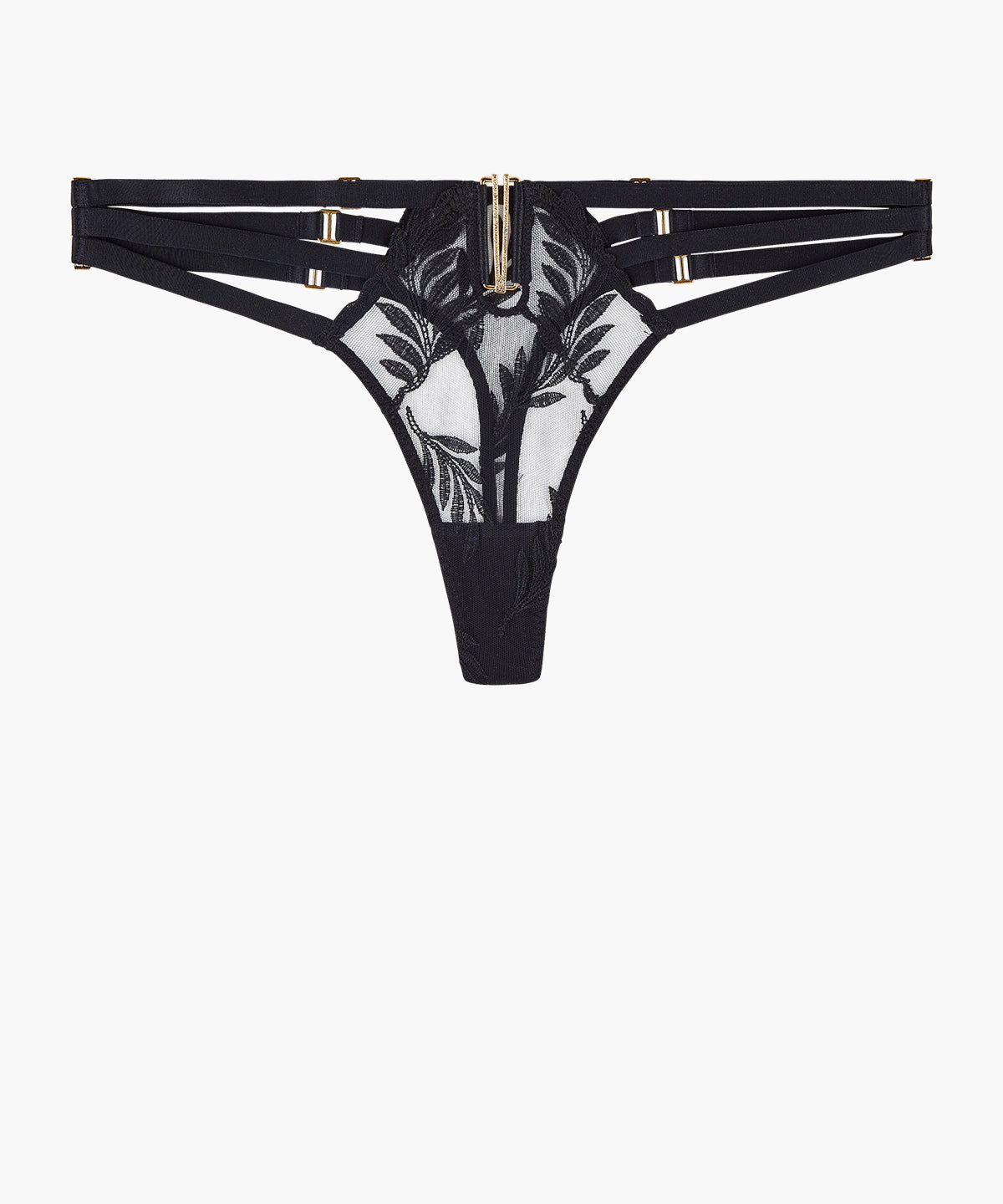 aubade-queen-of-shadow-tanga-noir-absolu image 1