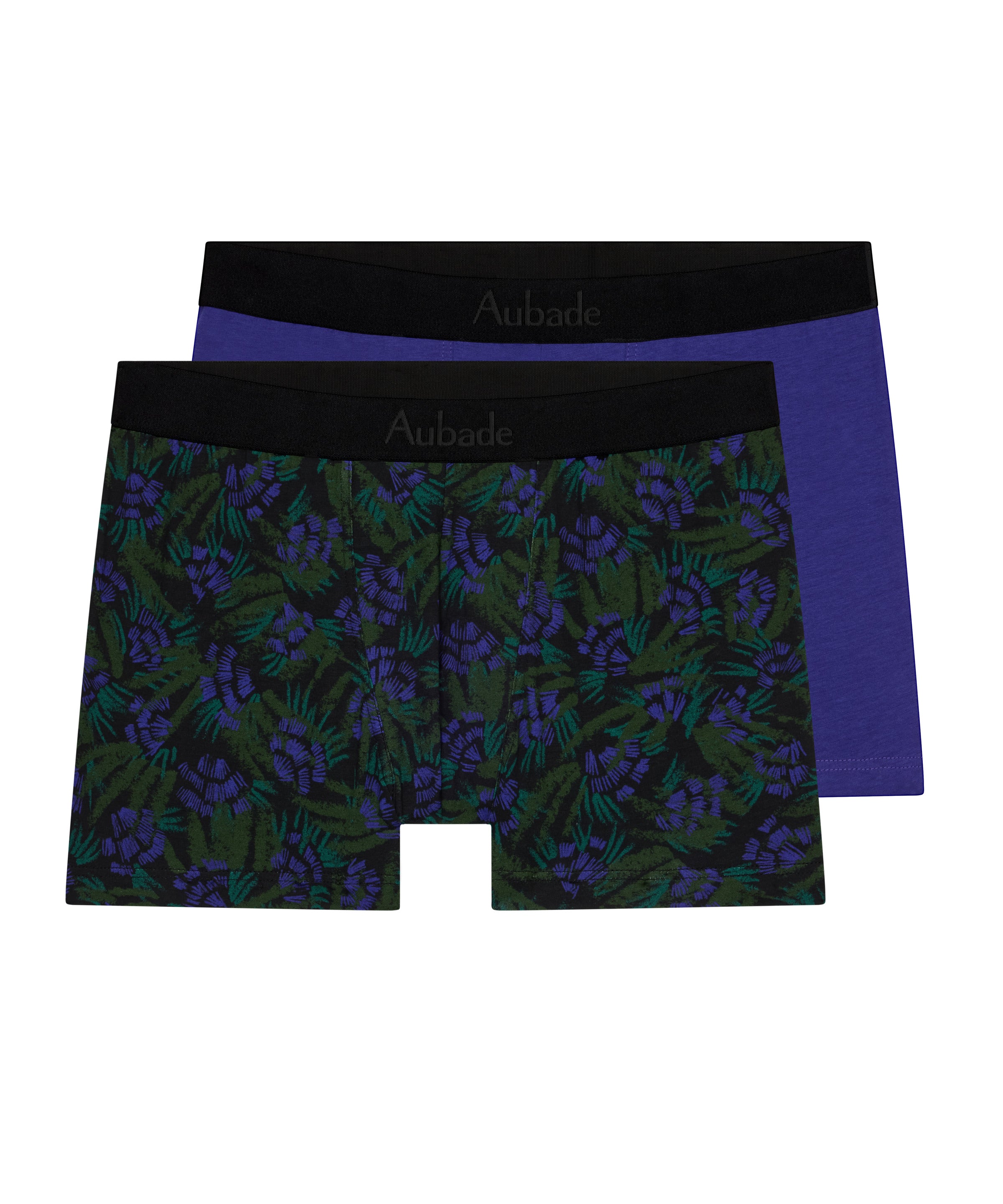 aubade-homme-pack-2-boxers-flower-work-3 image 1