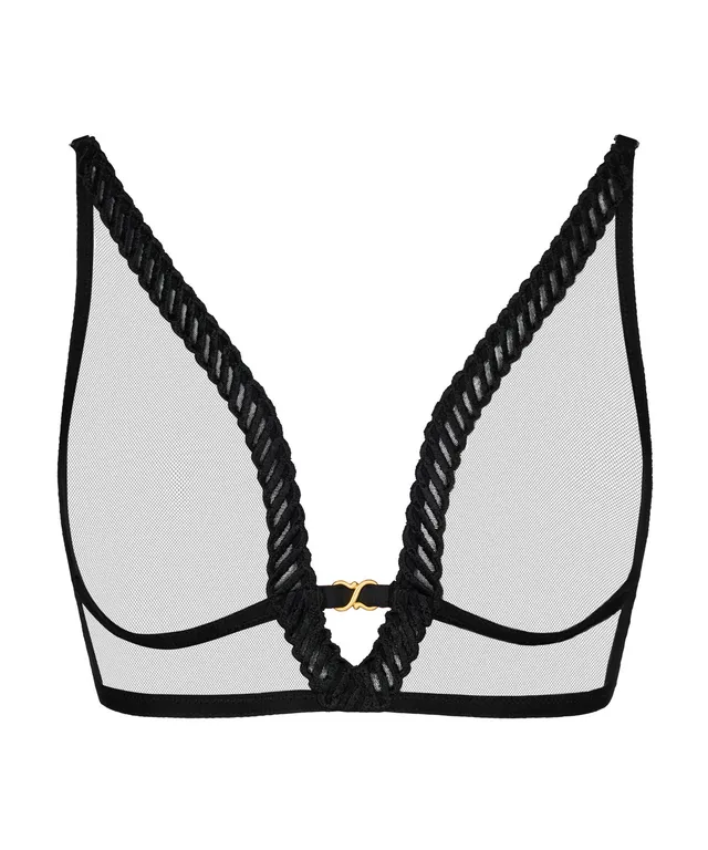 aubade-sheer-emotion-soutien-gorge-triangle-noir image 1